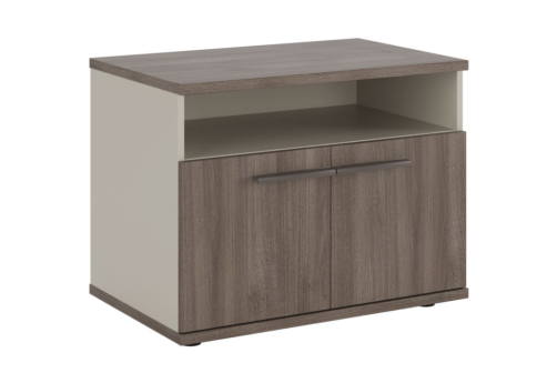 Тумба под оргтехнику, цвет шамони темный