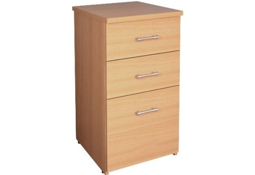 Тумба приставная (3 ящика), цвет бук