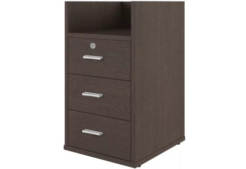 Тумба приставная без топа, цвет дуб темный