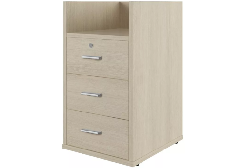 Тумба приставная без топа, цвет дуб светлый