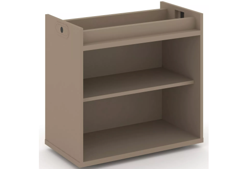 Тумба опорная открытая, цвет латте