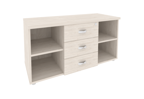 Тумба сервисная с ящиками, цвет денвер светлый