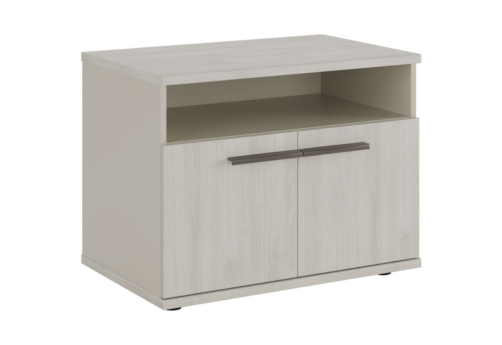 Тумба под оргтехнику, цвет шамони светлый