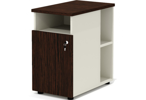 Тумба приставная Некста, цвет венге + беж