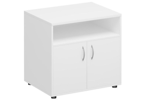Тумба для оргтехники Прайм, цвет белый