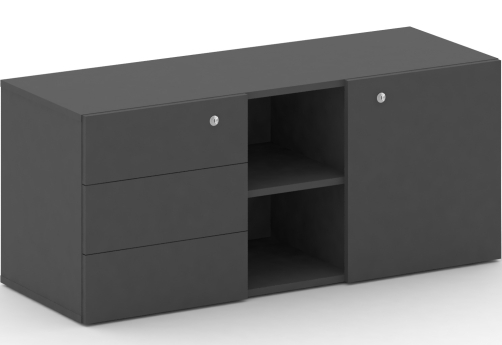 Греденция Милтон, цвет базальт