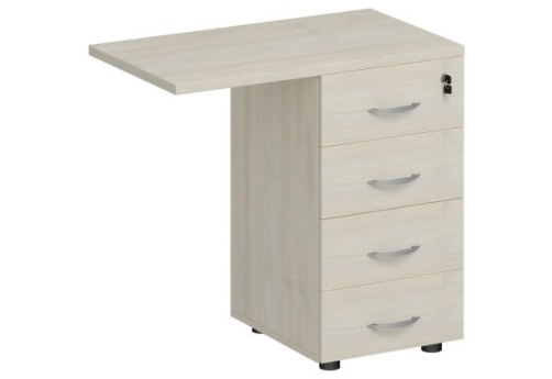 Тумба приставная Прайм, цвет шамони светлый