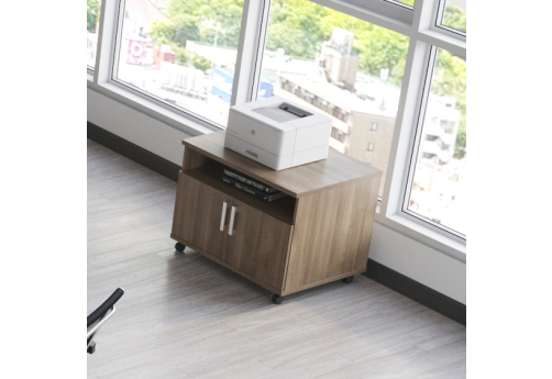 Тумба для оргтехники Сканди Темный, цвет шамони темный