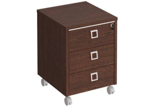 Тумба мобильная Денвер, цвет венге