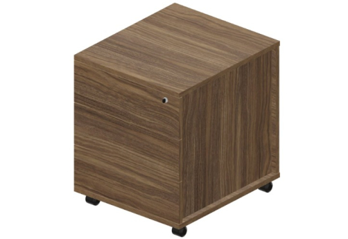 Тумба мобильная Кристо Директ, цвет орех