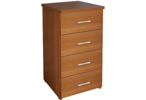 Тумба приставная (4 ящика), цвет орех