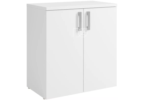 Тумба закрытая белая