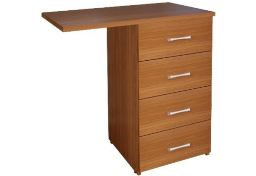 Тумба приставная, цвет орех