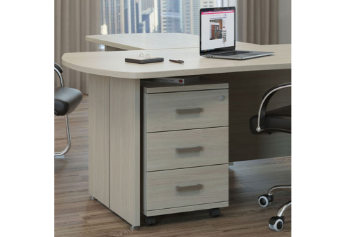 Тумба подкатная Дюшес, цвет светлый дуб