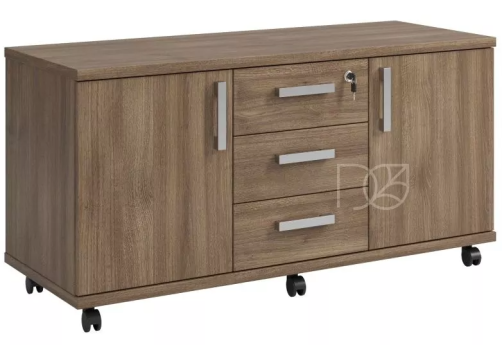 Тумба сервисная, цвет шамони темный