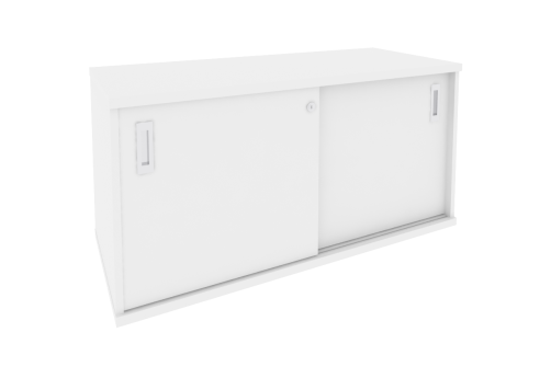 Тумба-купе сервисная, цвет белый