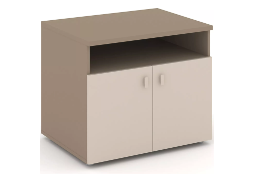 Тумба сервисная, цвет латте + капучино