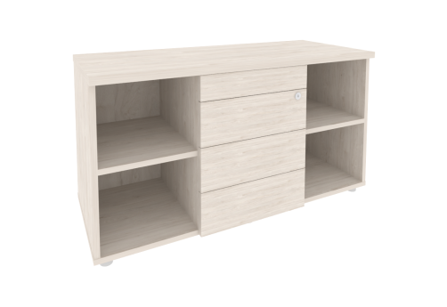 Тумба сервисная с ящиками (TIP-ON), цвет денвер светлый