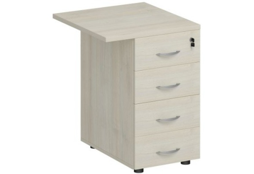 Брифинг-приставка с тумбой Прайм, цвет шамони светлый