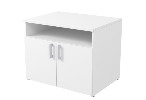 Тумба под оргтехнику Сандора, цвет белый