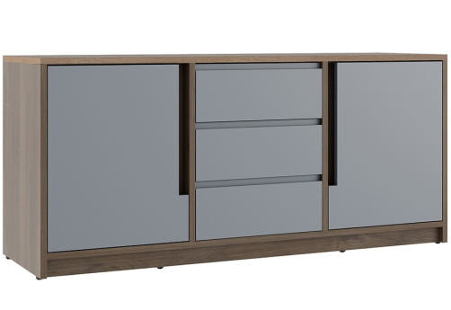 Приставка Модесто, цвет дуб капучино + серый