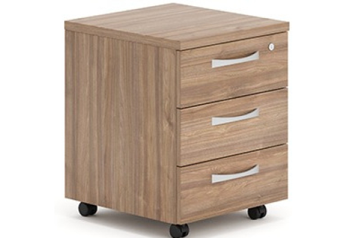 Тумба мобильная Мотиви, цвет орех