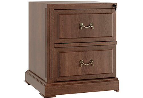 Тумба приставная правая Ричард, цвет дуб шоколад