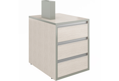 Тумба приставная (без топа) Валенсия, цвет сосна карелия