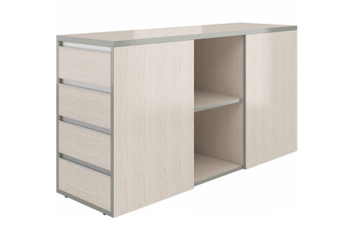 Тумба объединяющая с замком V - 3.8 Валенсия, цвет сосна карелия