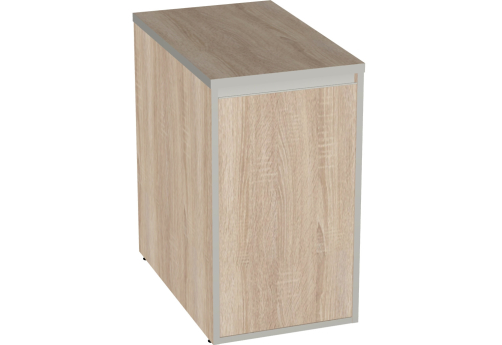 Тумба с ящиками (выдвижная) Валенсия, цвет дуб сонома