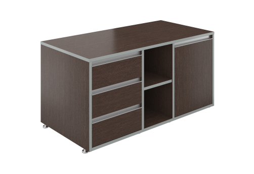 Тумба сервисная Валенсия Директ, цвет венге