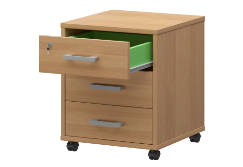 Тумба подкатная Аксима, цвет ольха