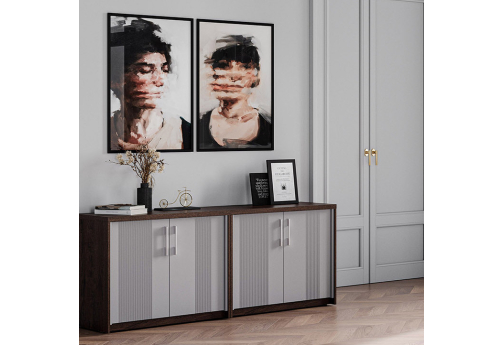 Группа креденций Октава, цвет дуб апрельский