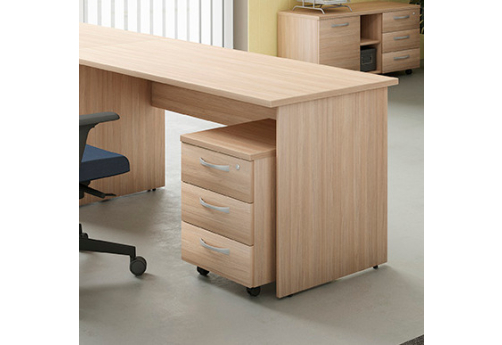 Тумба мобильная Мотиви, цвет светлый дуб