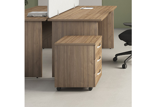 Тумба мобильная Мотиви, цвет орех