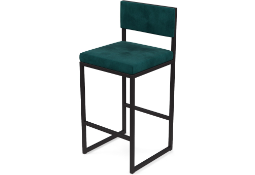 Стул барный Корсика-1513, цвет зеленый