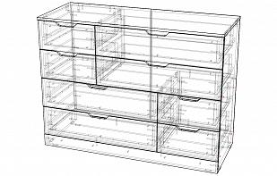 Комод Нордли Nordli 4