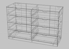 Комод Нордли Nordli 12