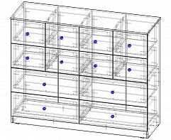 Комод Нордли Nordli 14