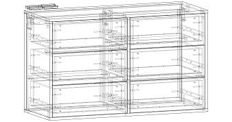 Комод Толедо 10 BMS