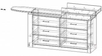 Комод Клементина-4 BMS