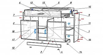 Комод Лотос-02.16 BMS