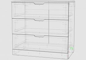 Комод Нордли Nordli 9