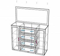 Комод Гаурон-К №4.1 BMS