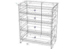 Комод Порто 2.2 BMS
