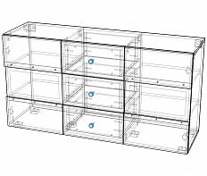 Комод 2D3S Baros BMS
