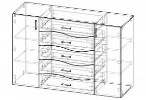 Комод Помпей м12 BMS