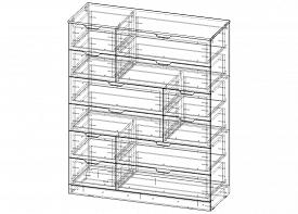 Комод Нордли Nordli 10