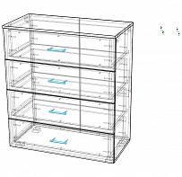 Комод Помпей 2 lux BMS