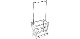 Комод Нордли Nordli 35